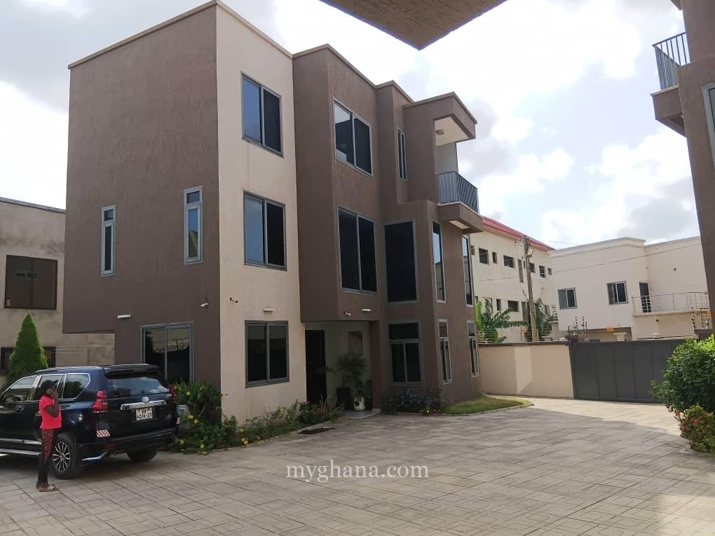 Furnished 3 bedroom townhouse to let at Adjiringanor, East Legon – Accra