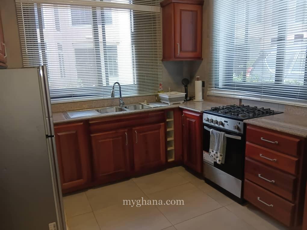 Furnished 3 bedroom townhouse to let at Adjiringanor, East Legon – Accra