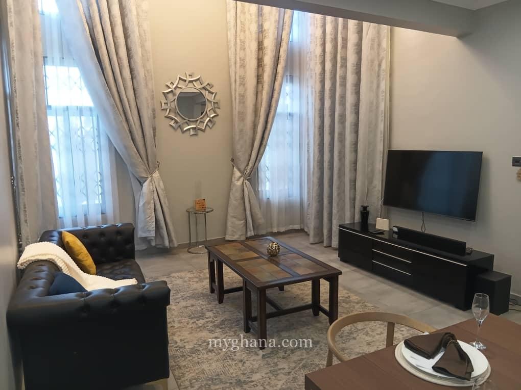 Furnished 3 bedroom townhouse to let at Adjiringanor, East Legon – Accra