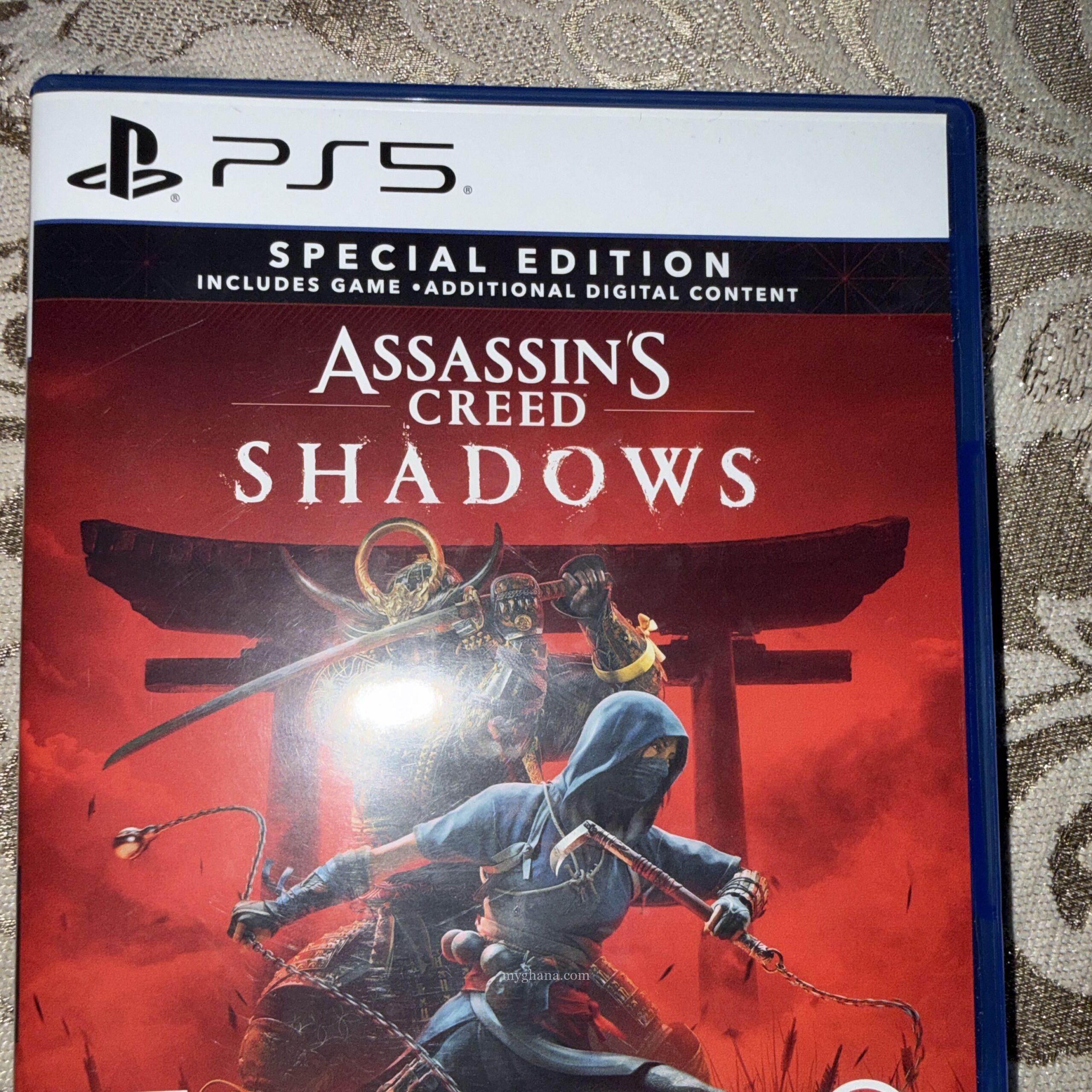 PlayStation 5 assassin, Creed shadow special edition
