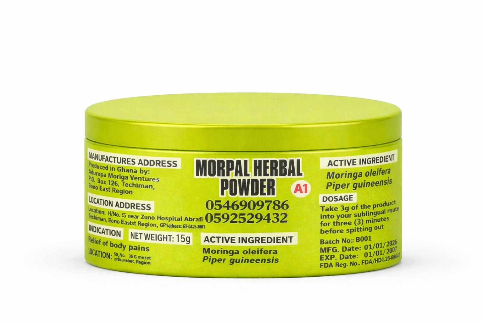 MORPAL HERBAL POWDER