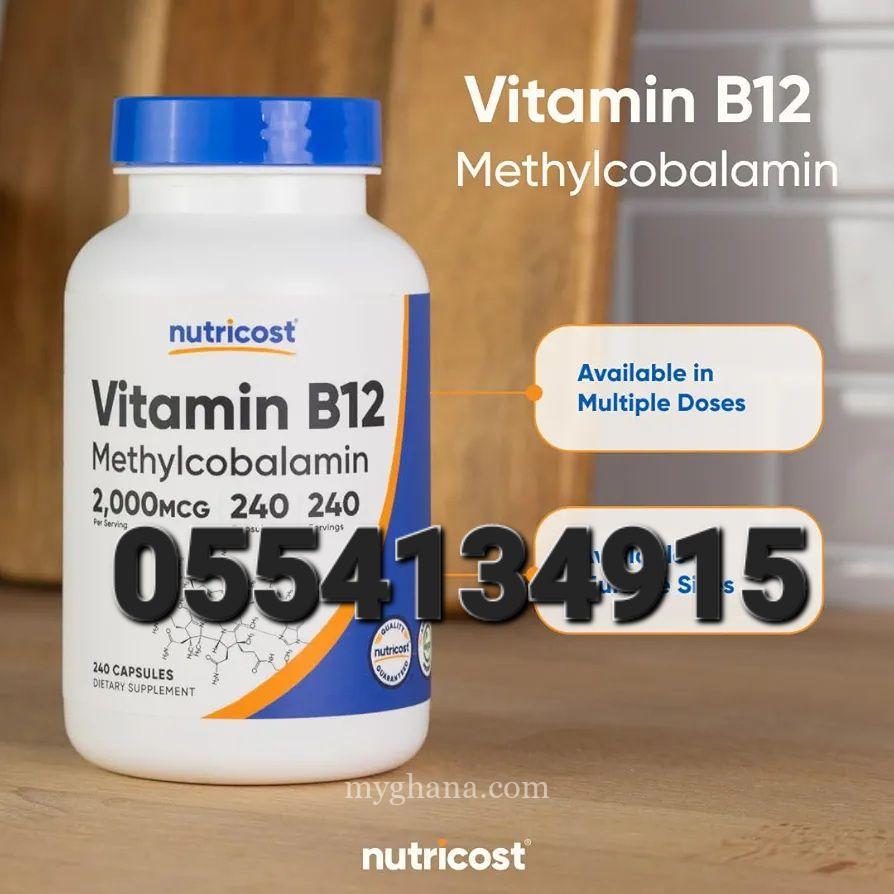 Nutricost Vitamin B12 Methylcobalamin 1000mcg 240 Capsules