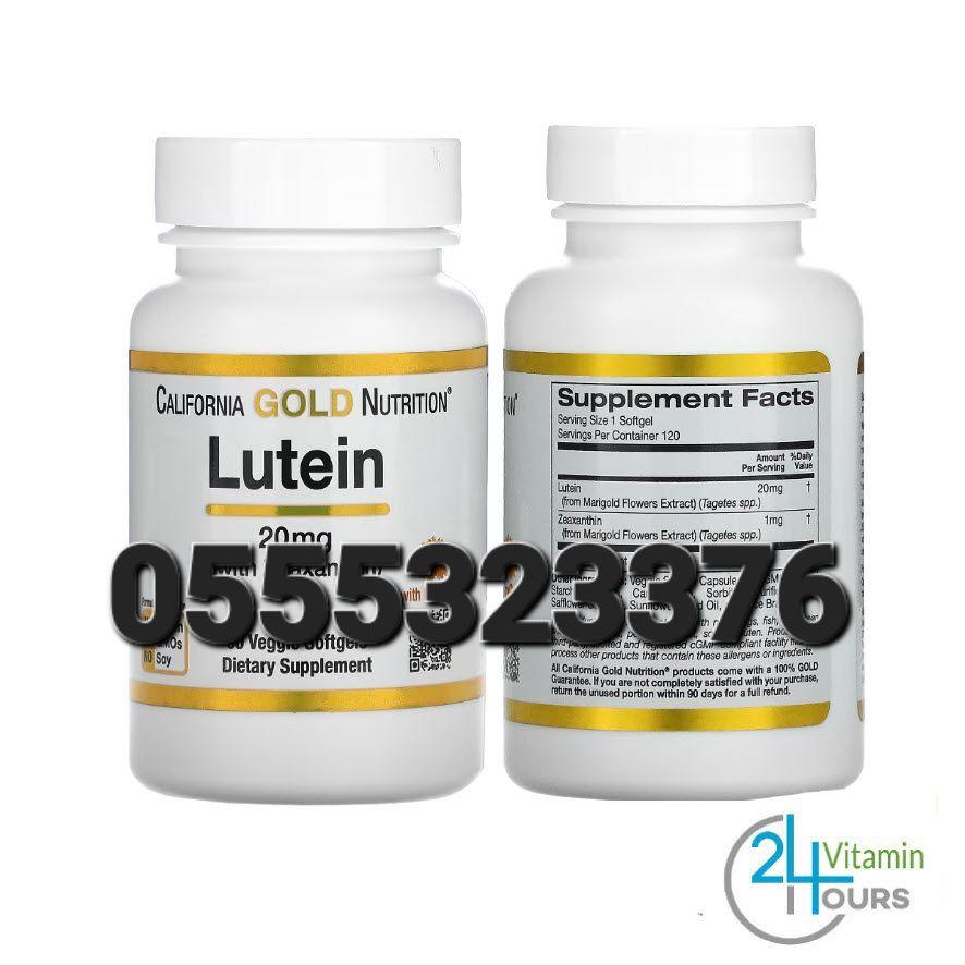California Gold Nutrition Lutein with Zeaxanthin