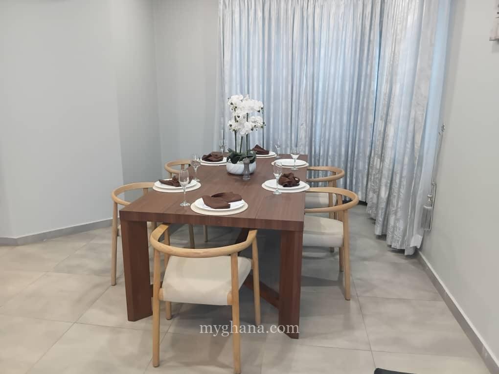 Furnished 3 bedroom townhouse to let at Adjiringanor, East Legon – Accra