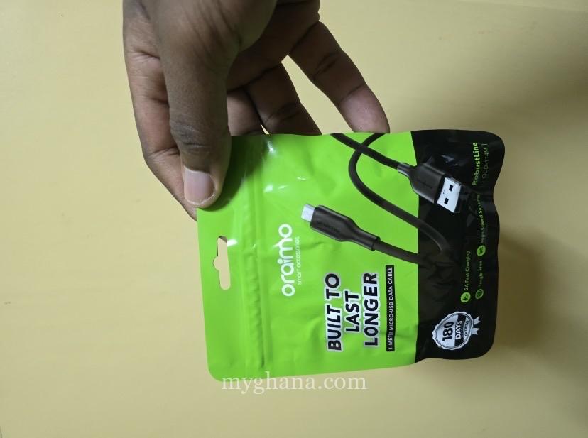 oraimo Braid – USB-A to Type-C 2.4A Cable