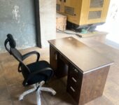 Executive office desk and chair