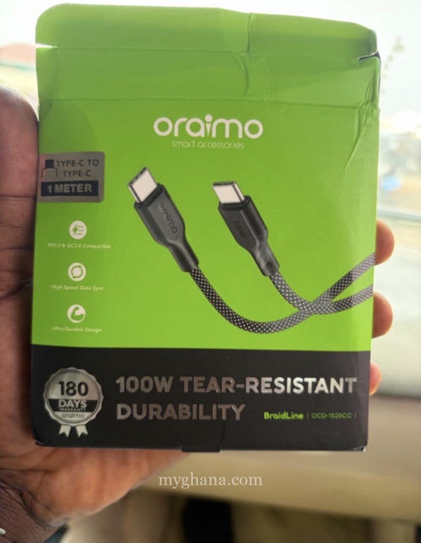 Oraimo BraidLine 100W!