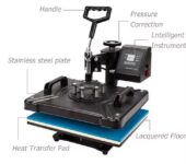 8 in 1 heat press machine