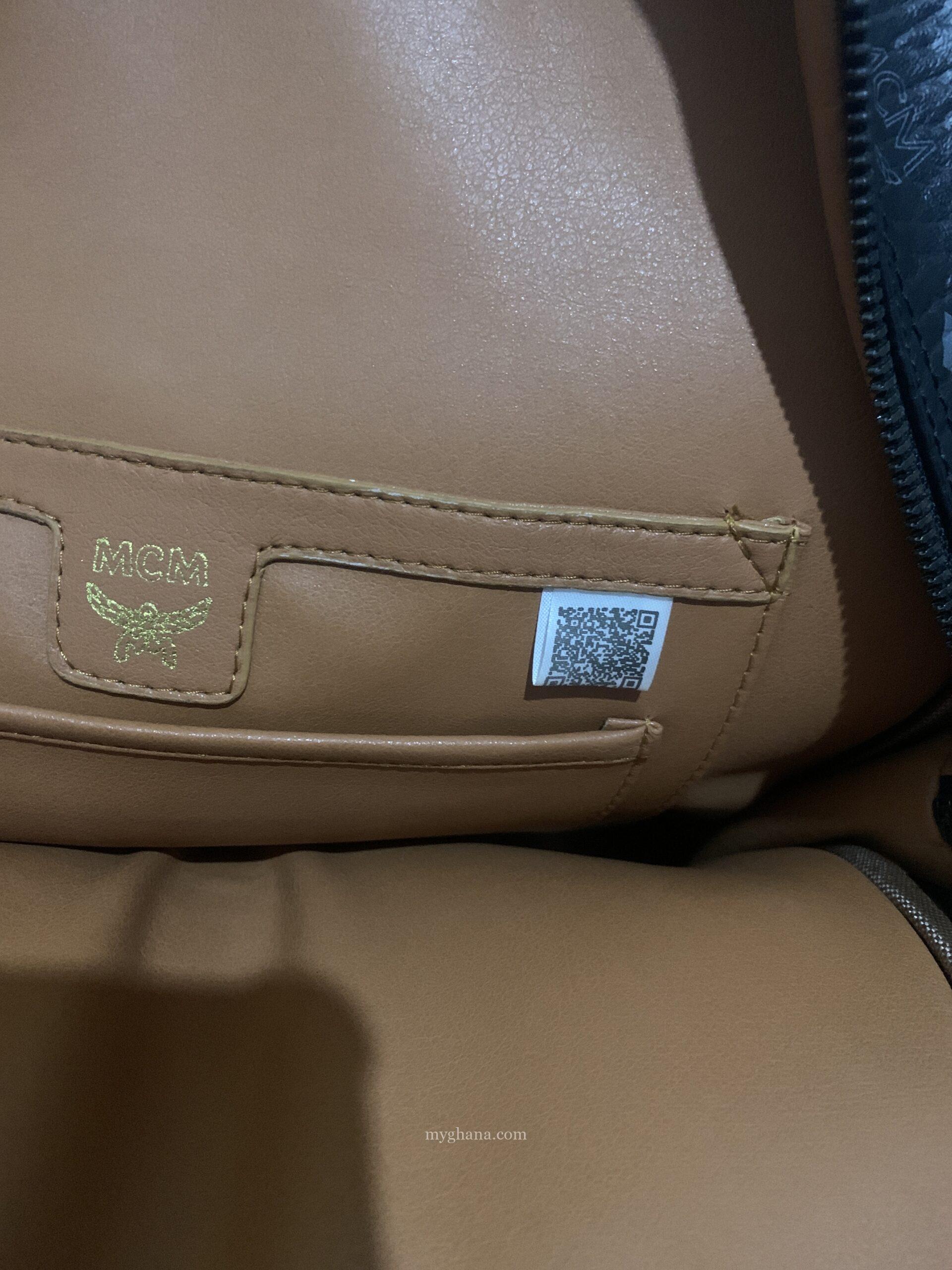 MCM Black Monogram Backpack – Stylish Luxury Designer Bag