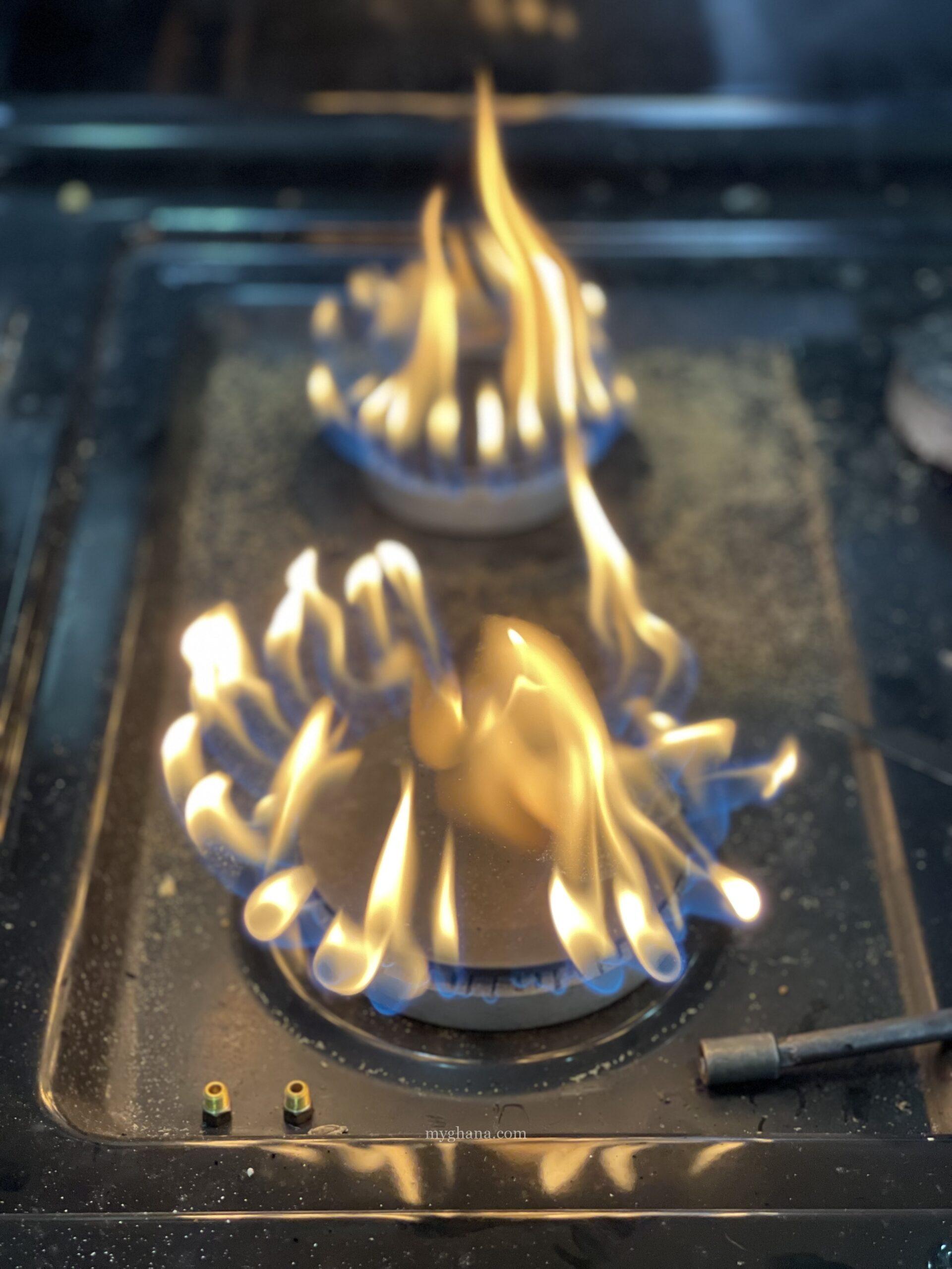 Gas stove repair