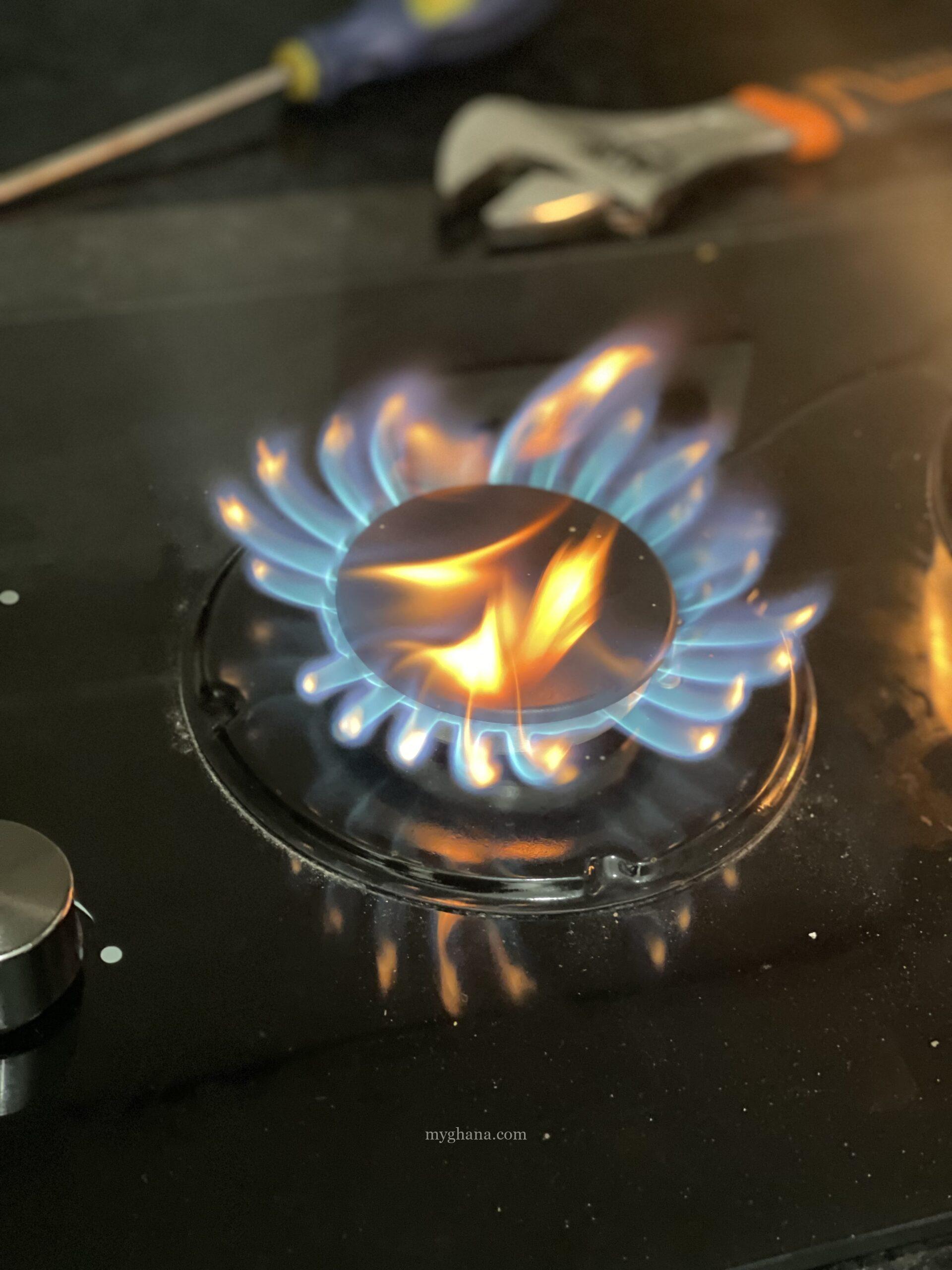 Gas stove repair