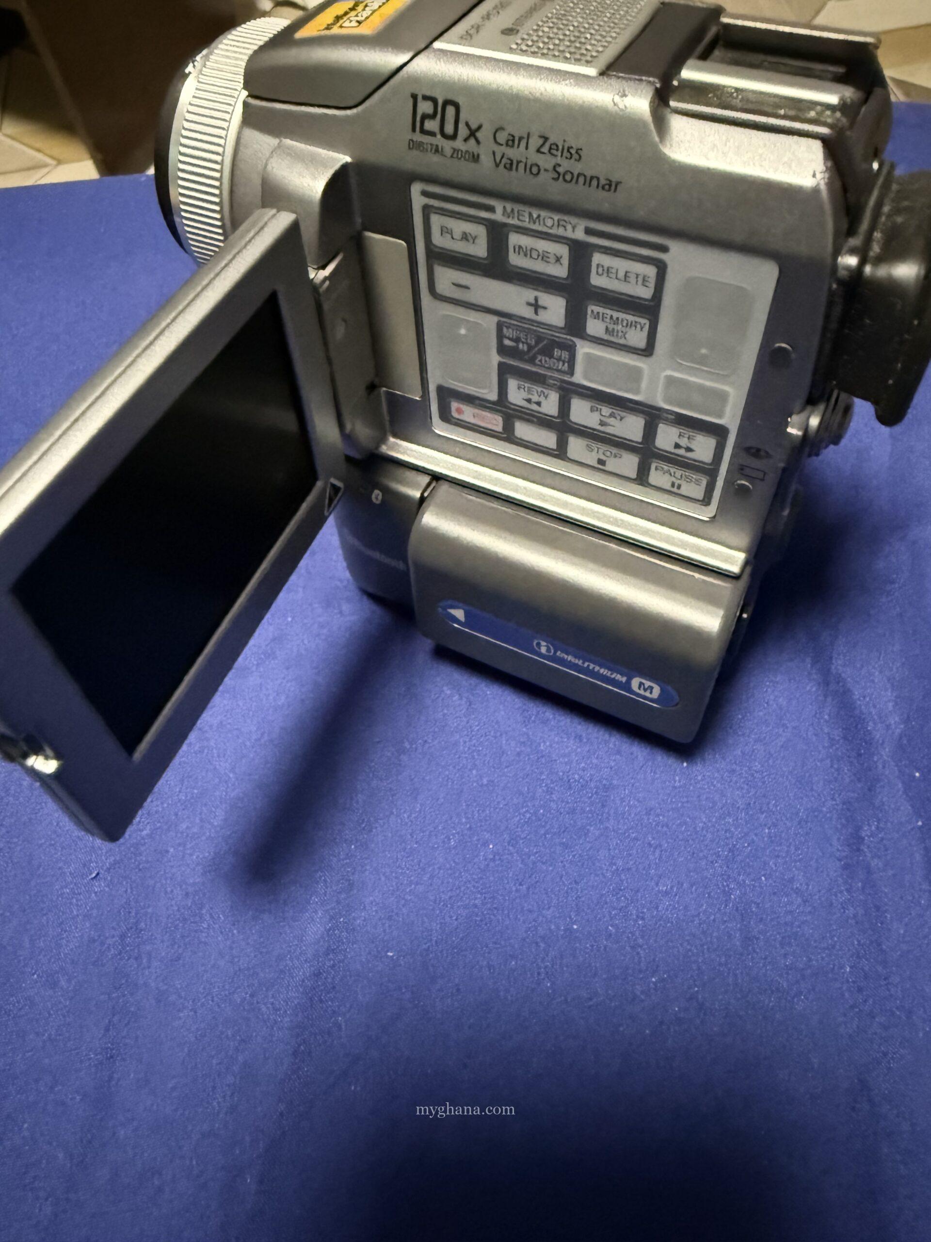 Sony camcorder