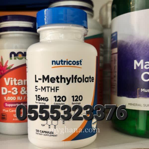 Nutricost L-Methylfolate 15mg, 120 Capsules
