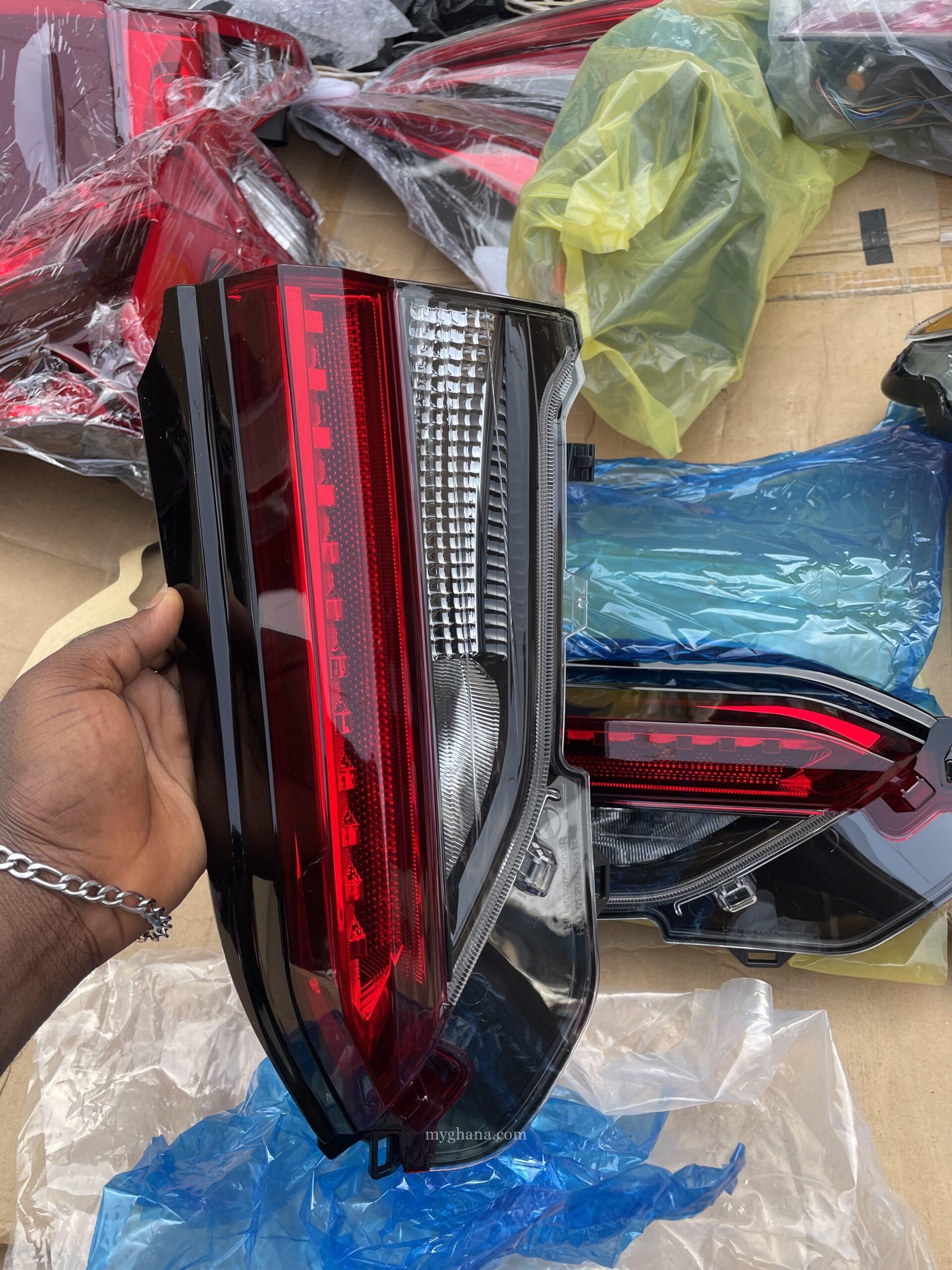 Various car lights both front and back