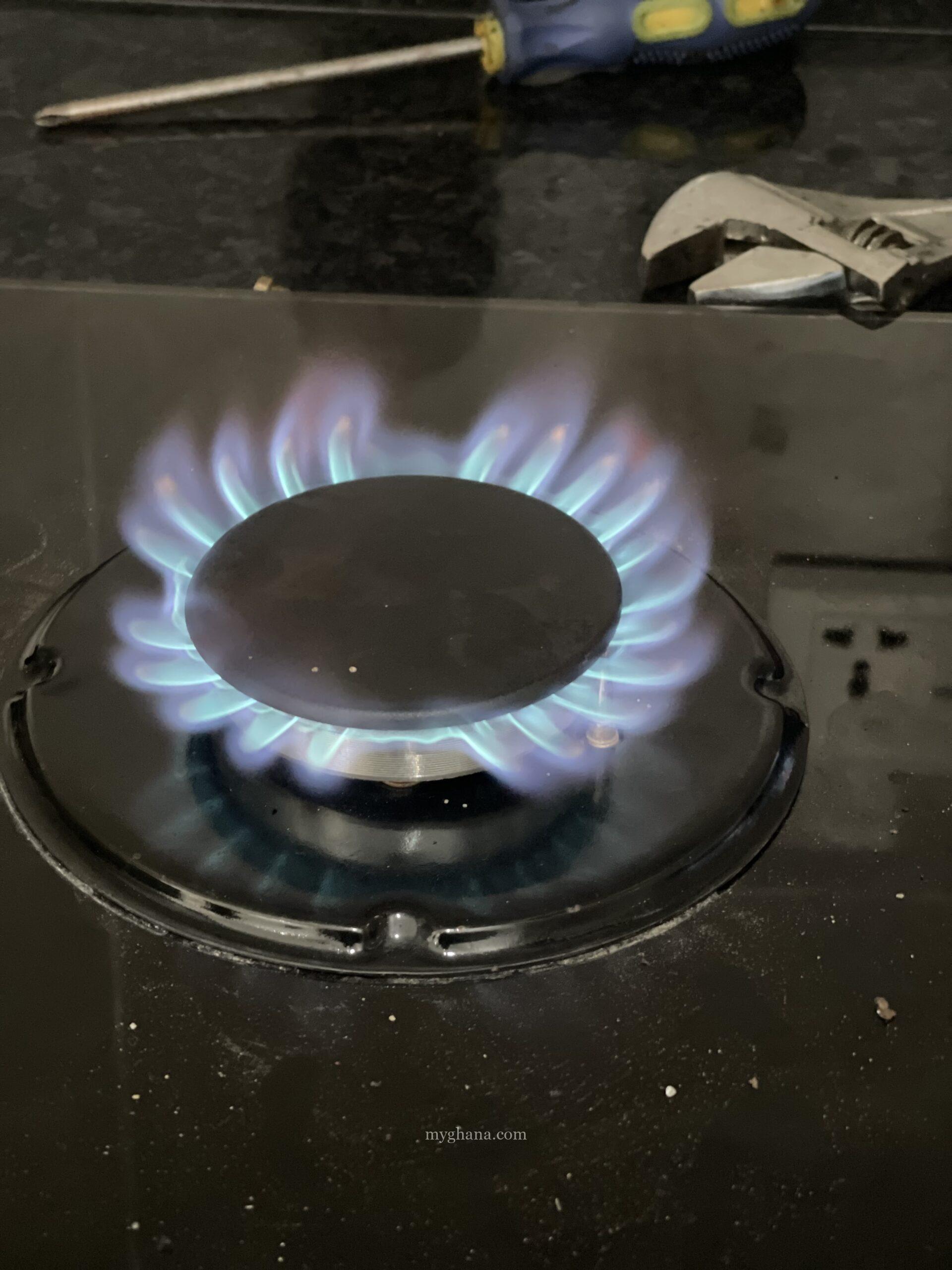 Gas stove repair