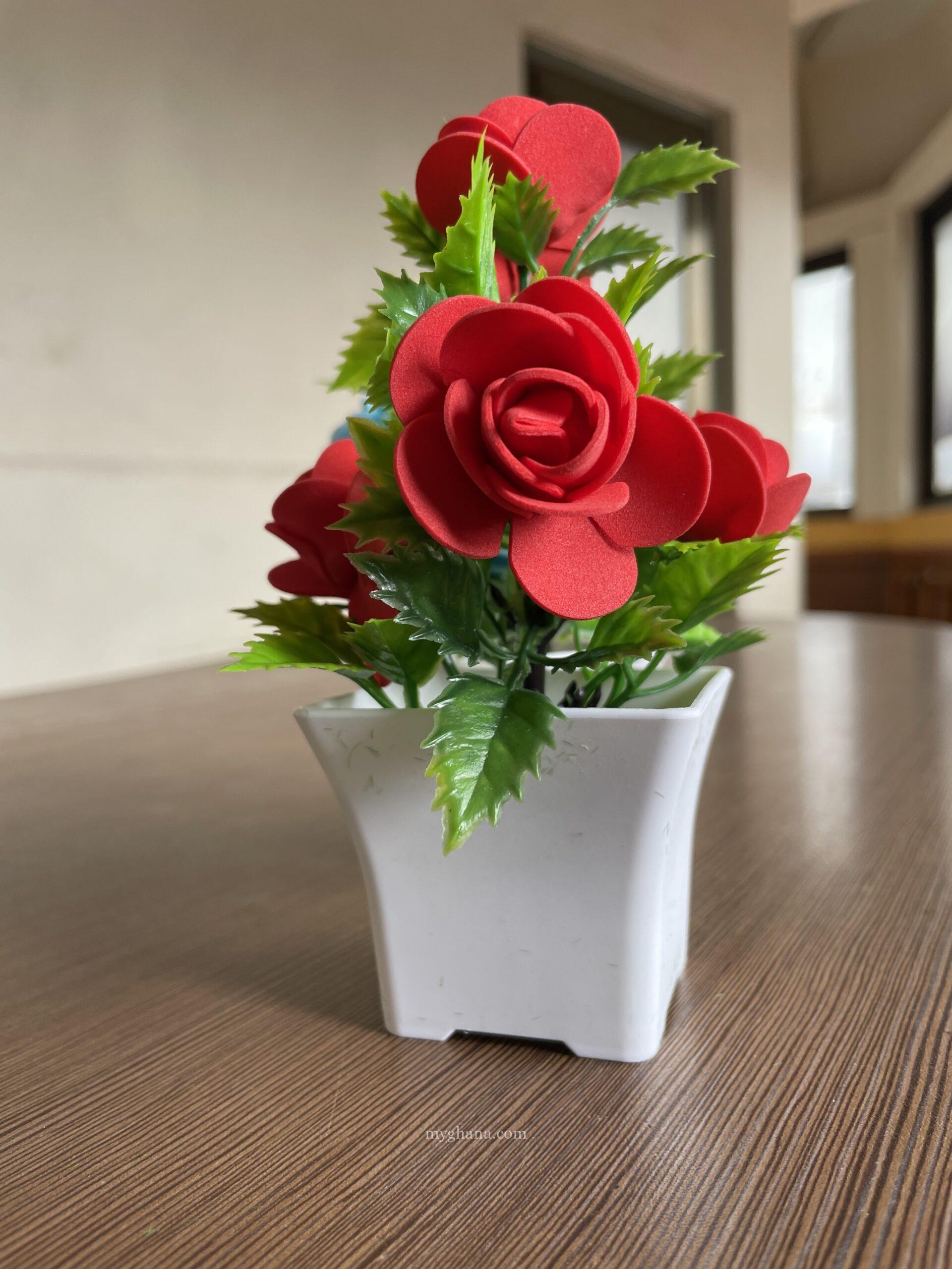 Artificial mini Flower pot