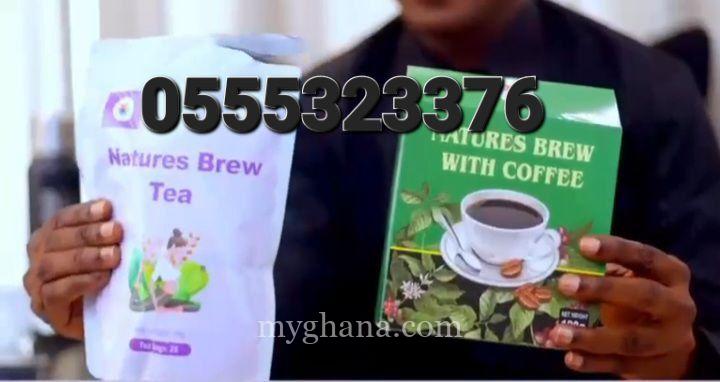 Natures Brew tea With Coffee Weight Loss Ghana