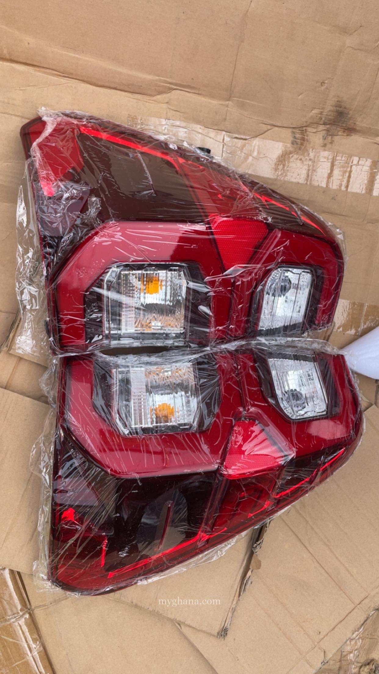 Various car lights both front and back