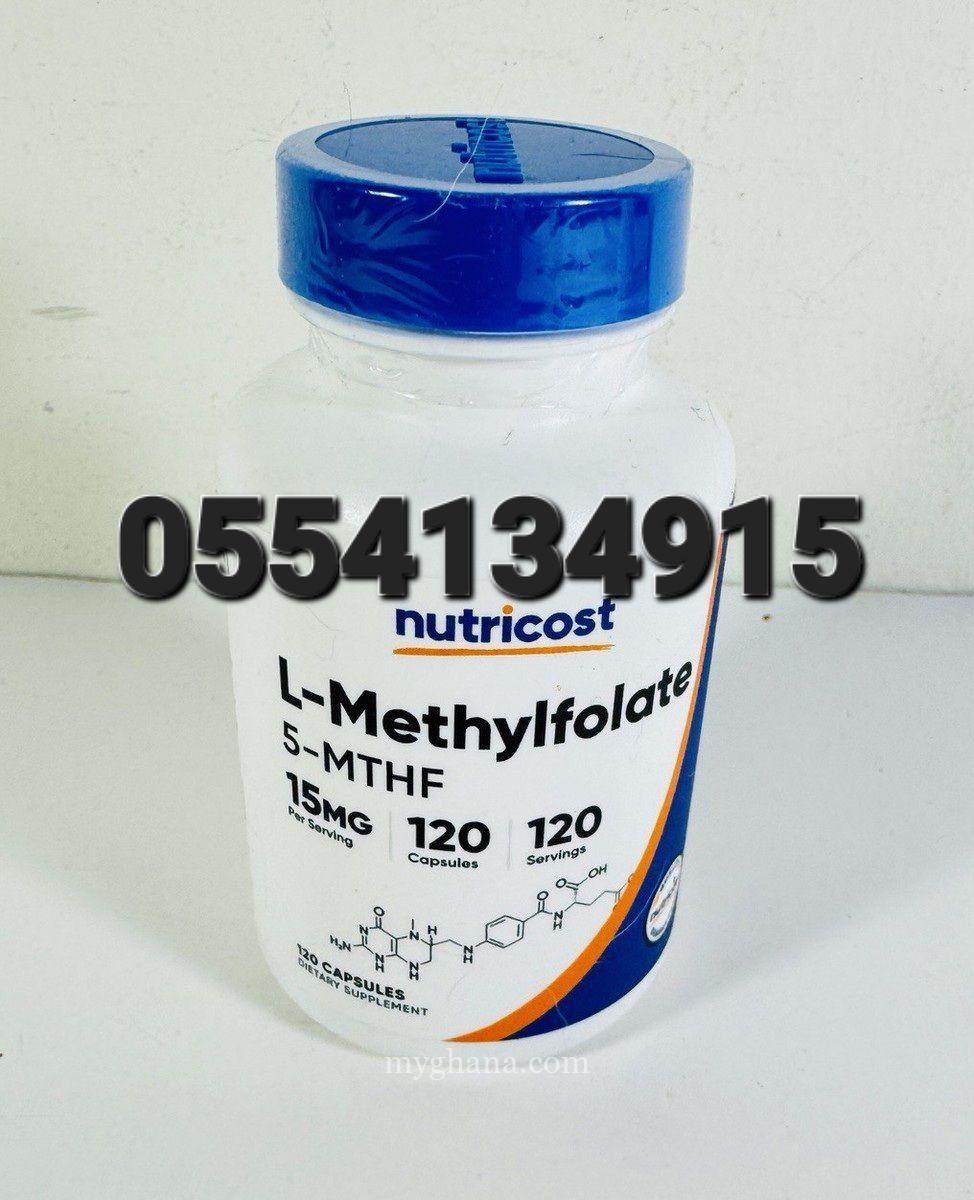 Nutricost L-Methylfolate 15mg, 120 Capsules