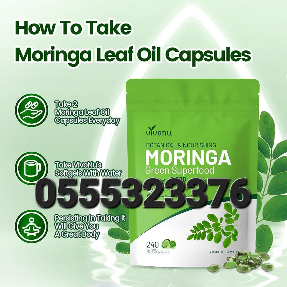 VivoNu Pure Moringa Capsules, Moringa Leaf Extracts