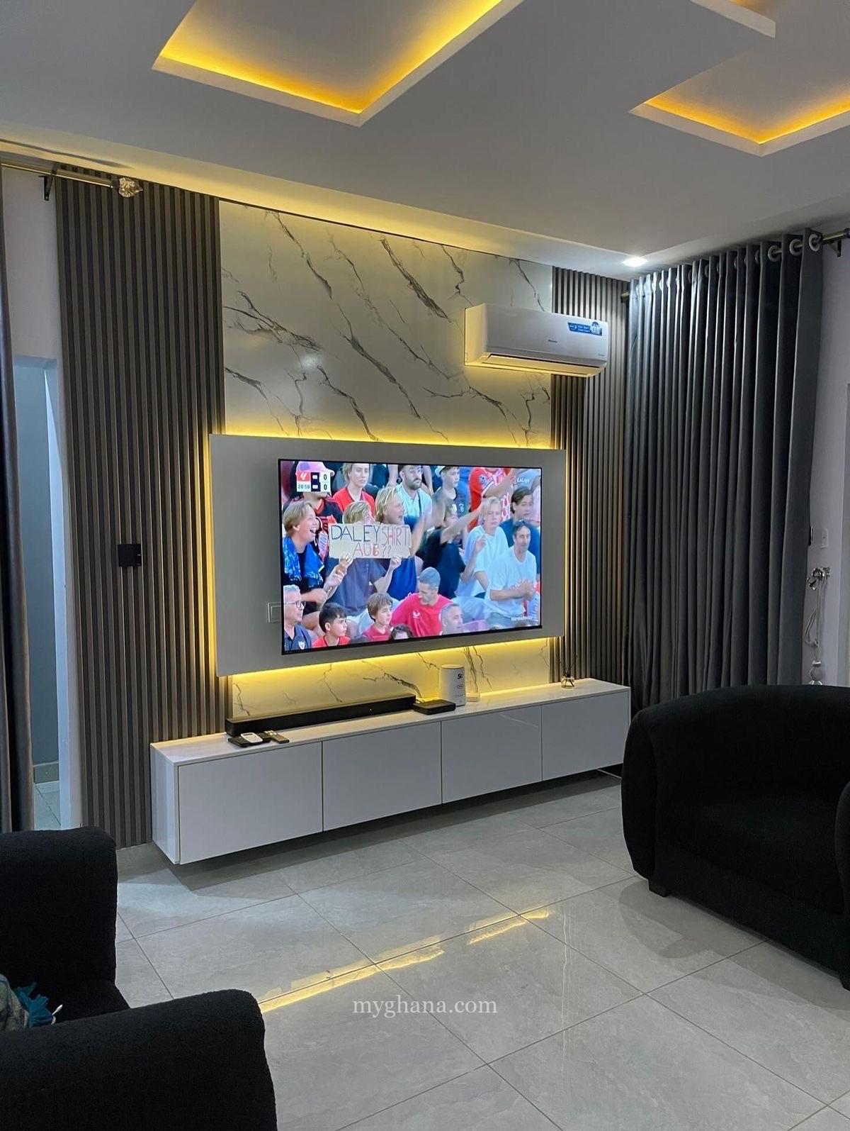 Morden tv unit