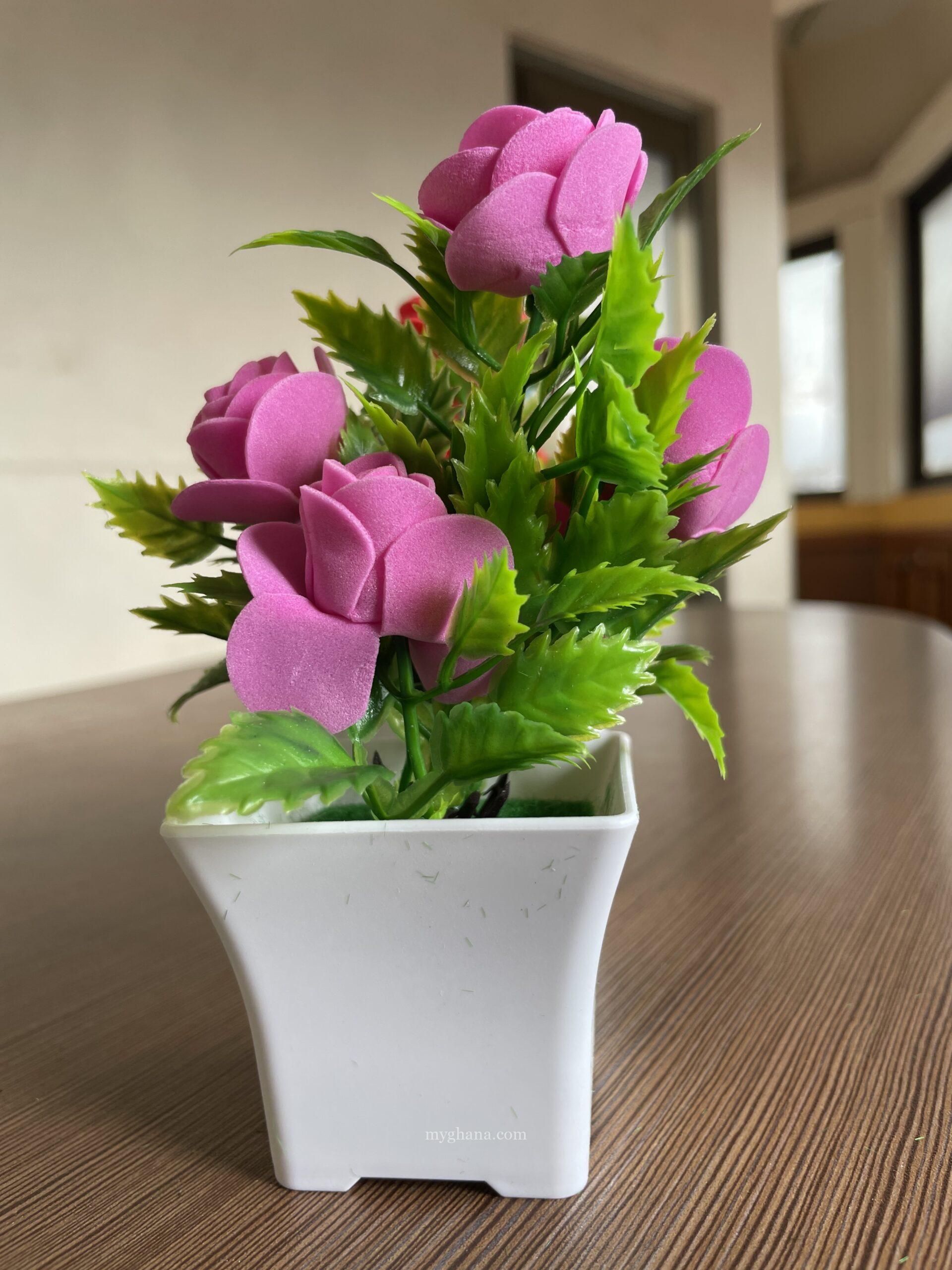 Artificial mini Flower pot