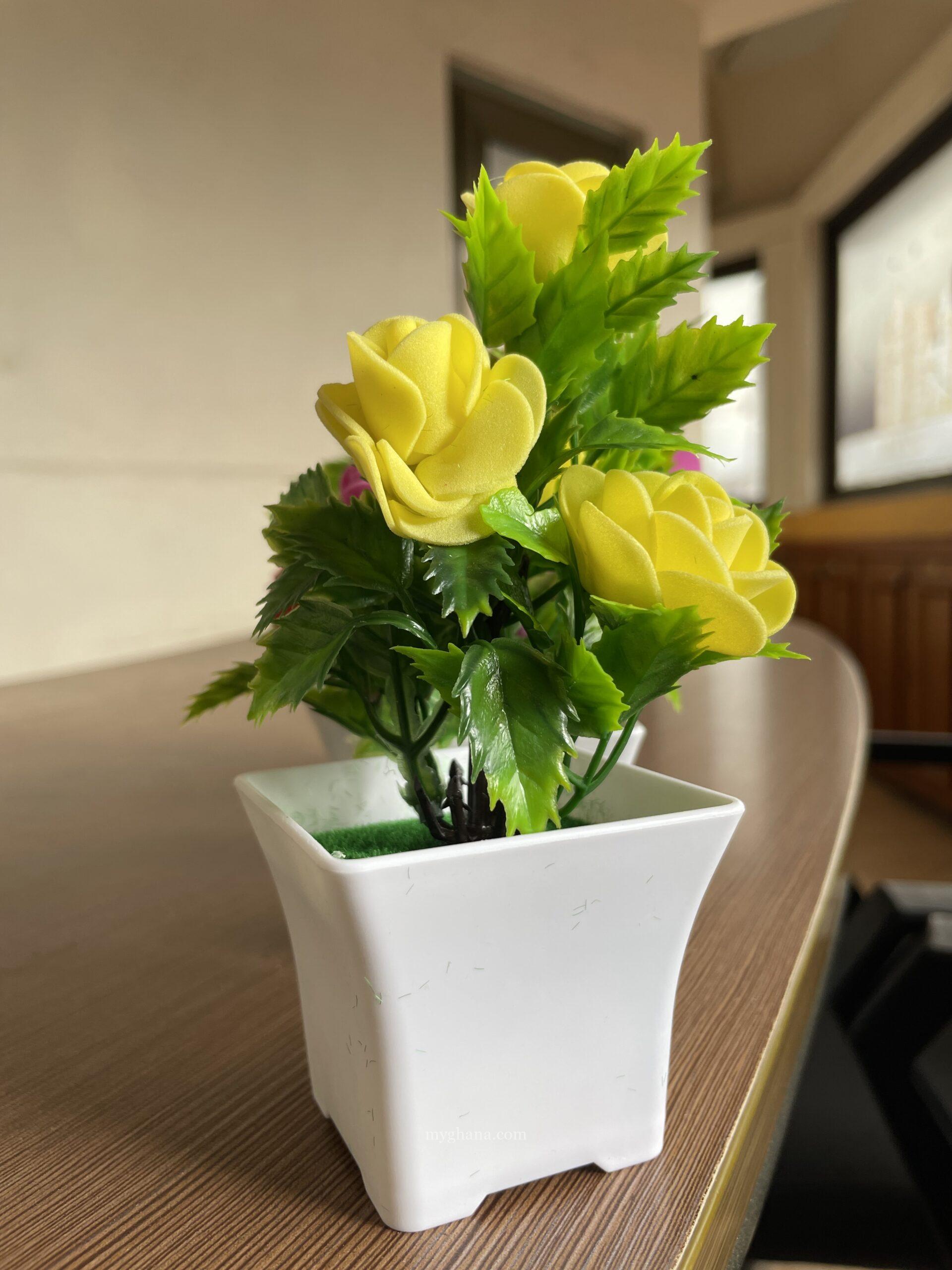 Artificial mini Flower pot
