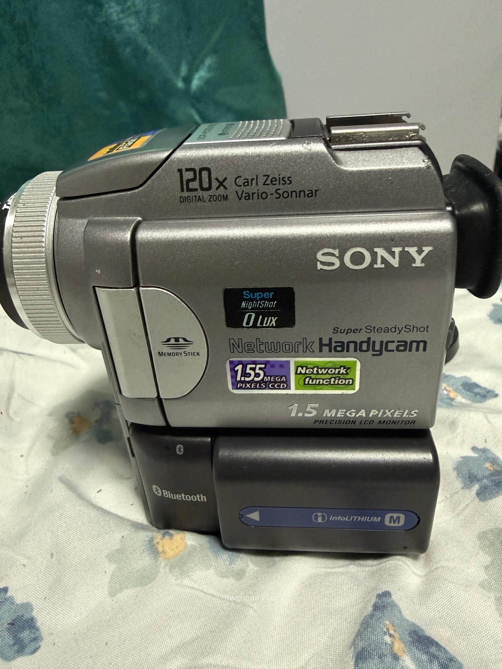Sony camcorder