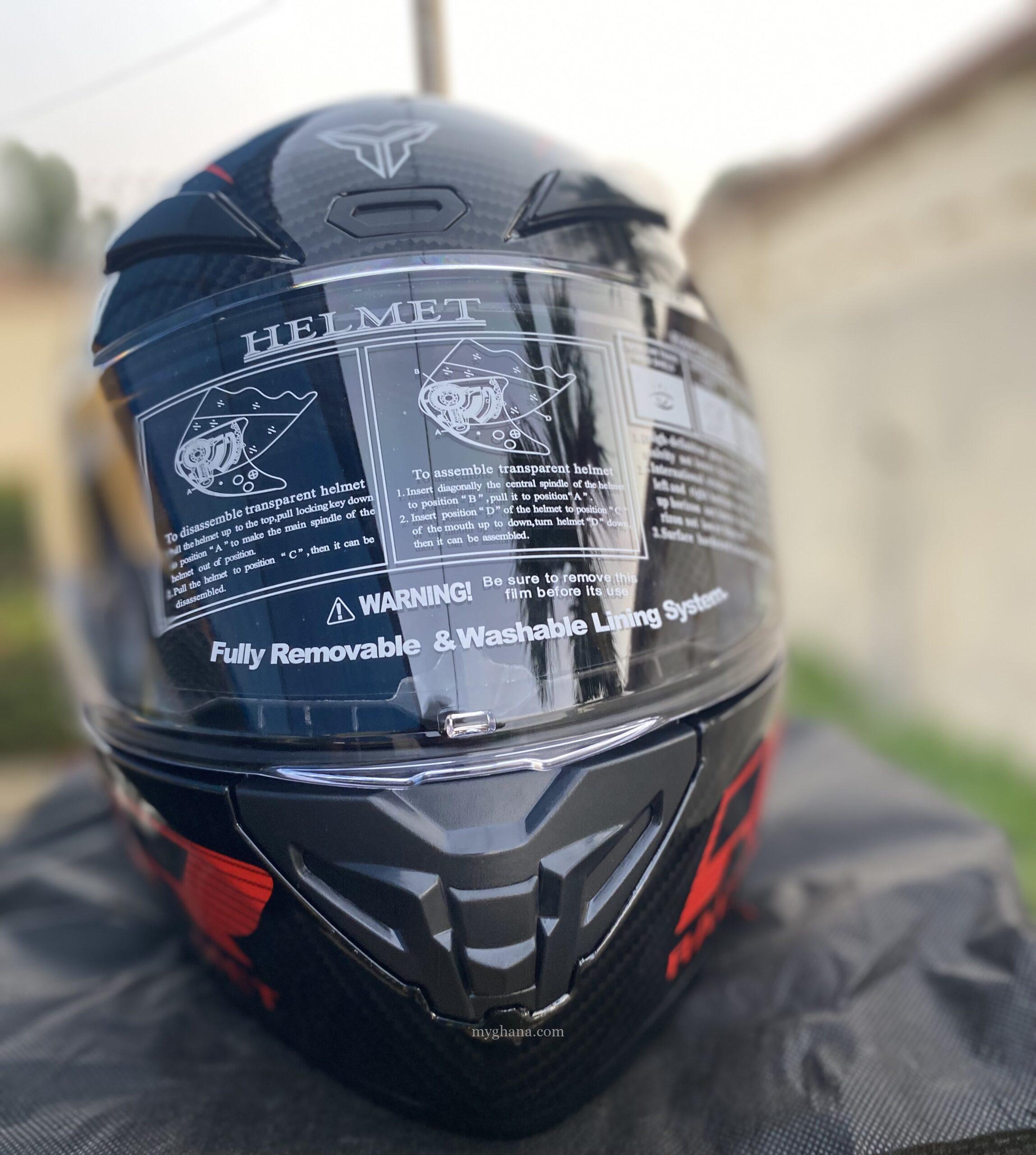 Motorcycle helmet