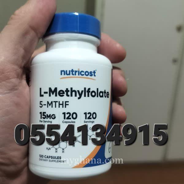 Nutricost L-Methylfolate 15mg, 120 Capsules