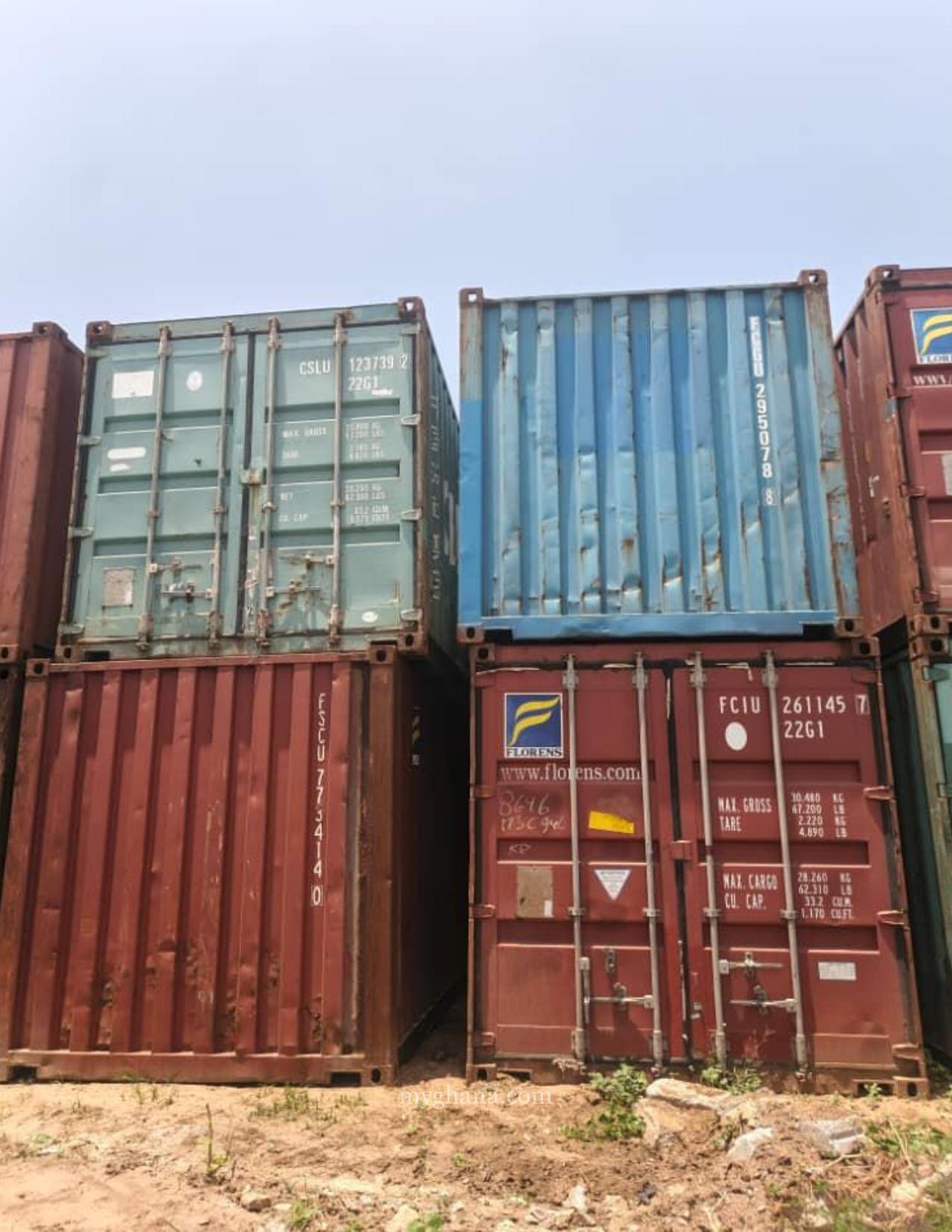 Reduce to Clear: 20ft Empty Dry Containers Available for Sale