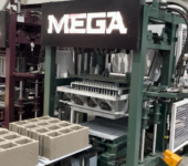 CONCRETE BLOCK AND PAVING BLOCK MACH
