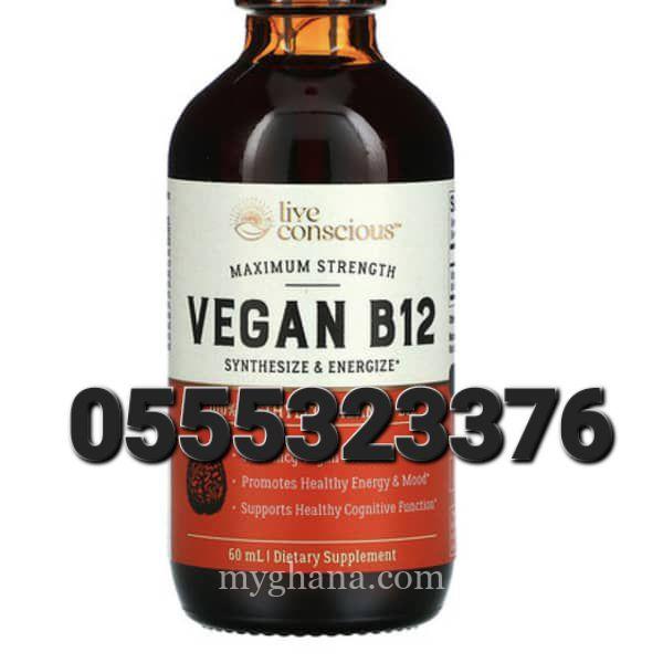 Live Conscious Vegan B12 Methylcobalamin