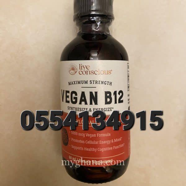 Live Conscious Vegan B12 Methylcobalamin