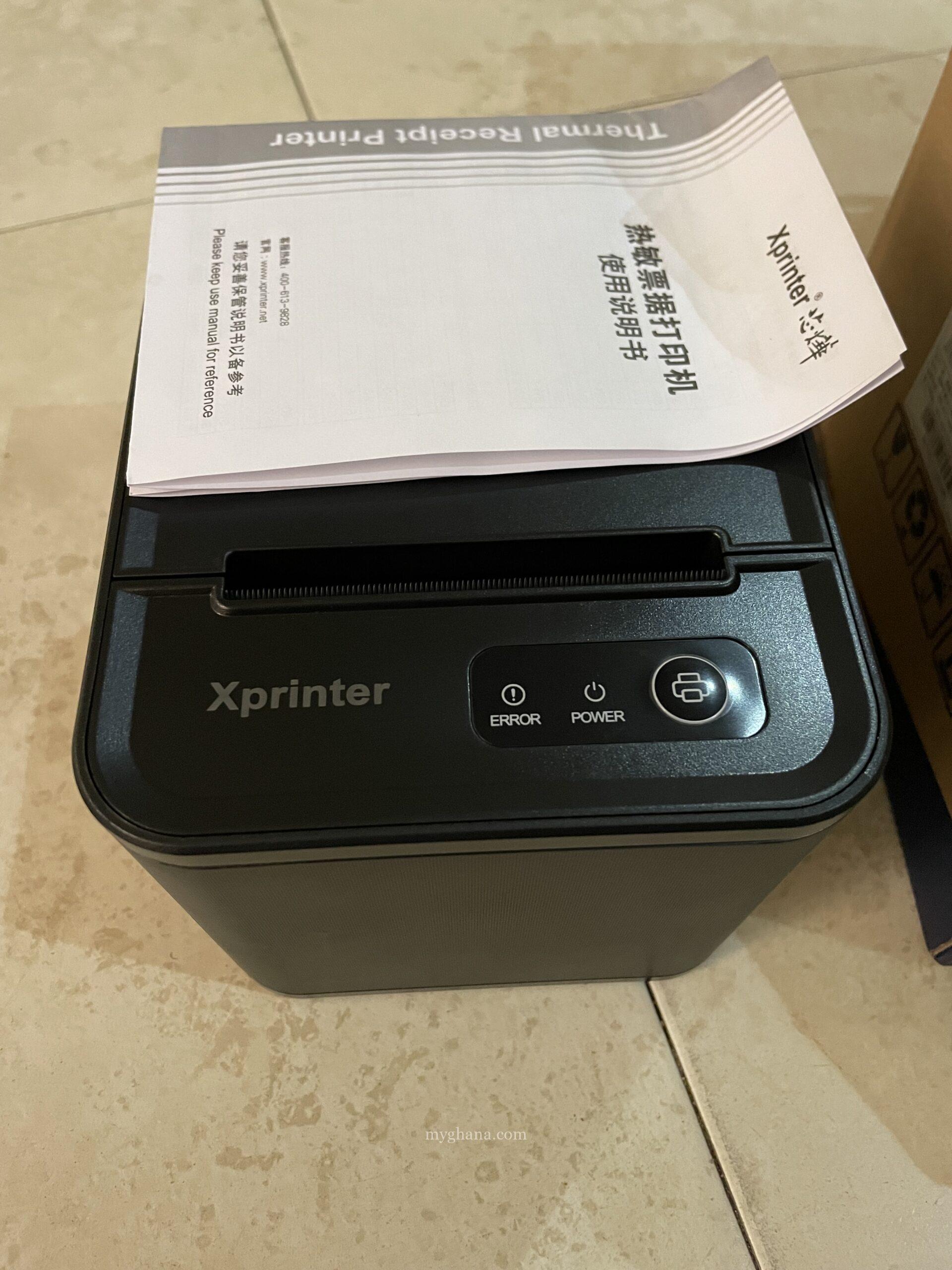 X Thermal 80mm POS Receipt Printer + USB +LAN