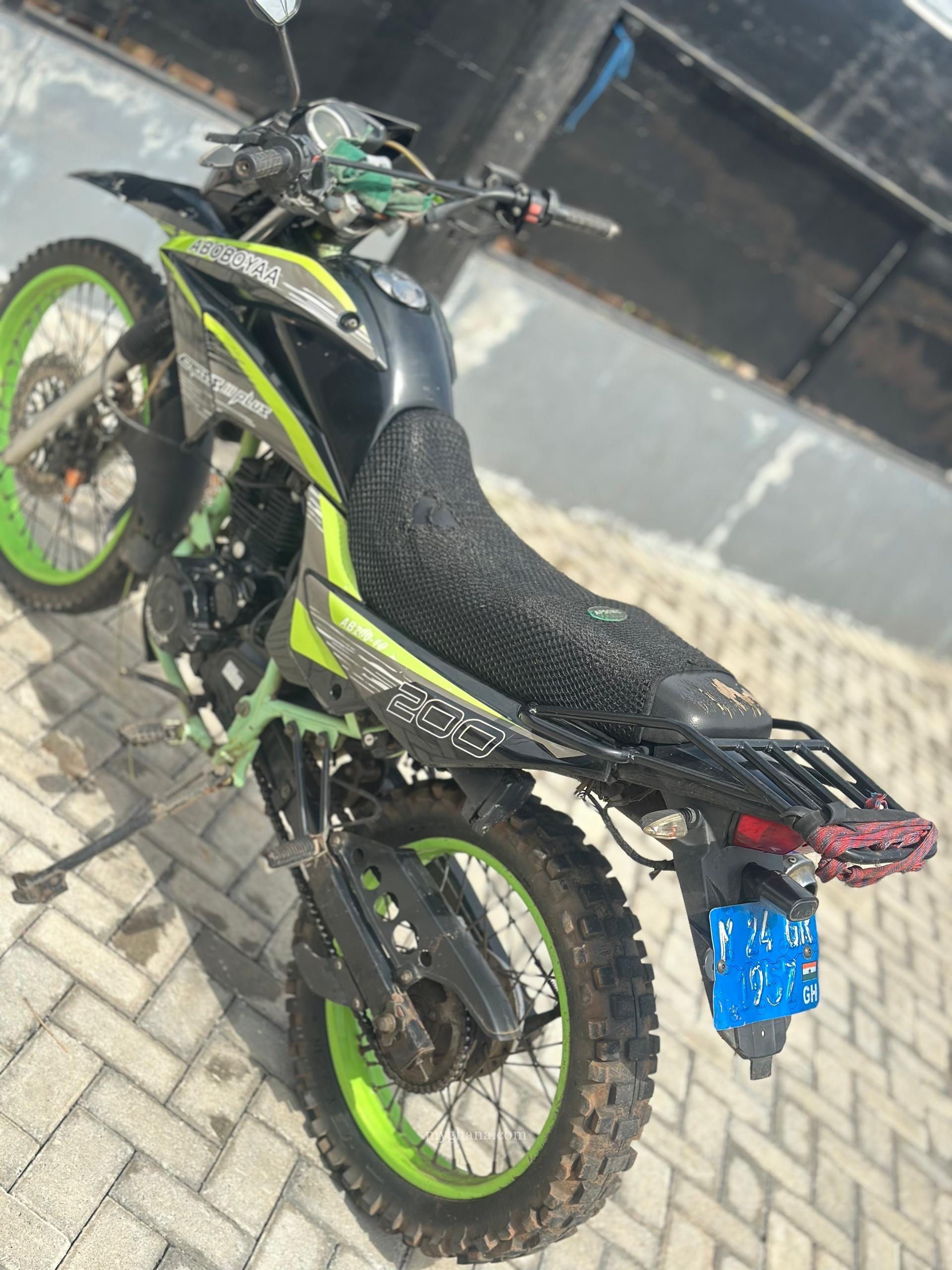 Aboboyaa jungle motorcycle