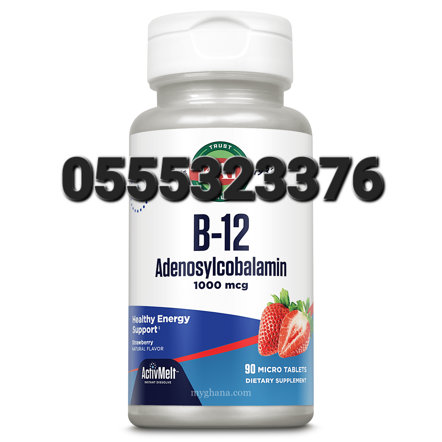 KAL Vitamin B12 Adenosylcobalamin 1000 mcg