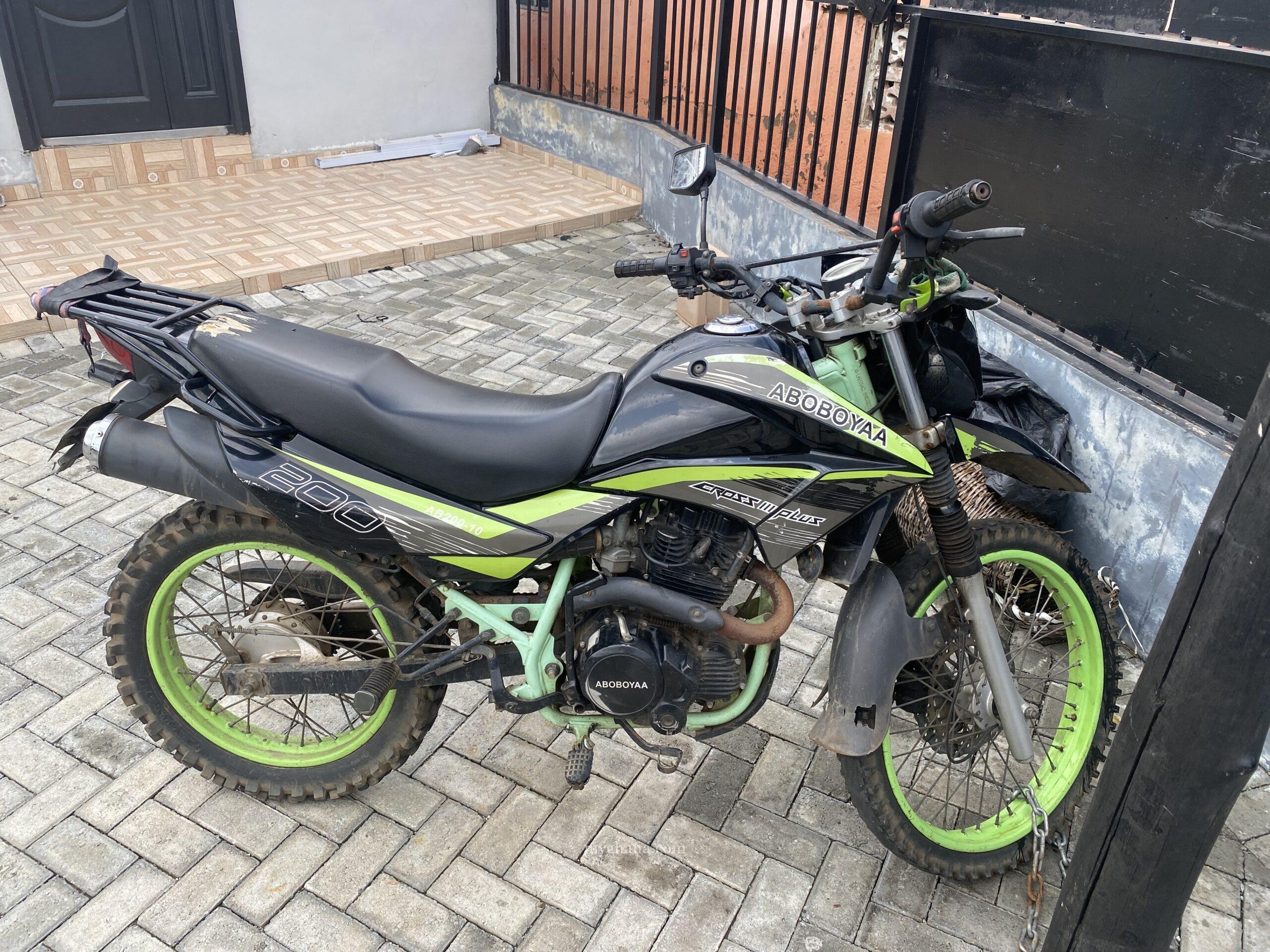 Aboboyaa jungle motorcycle