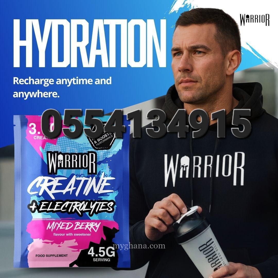 Warrior Creatine Monohydrate + Electrolytes In Ghana