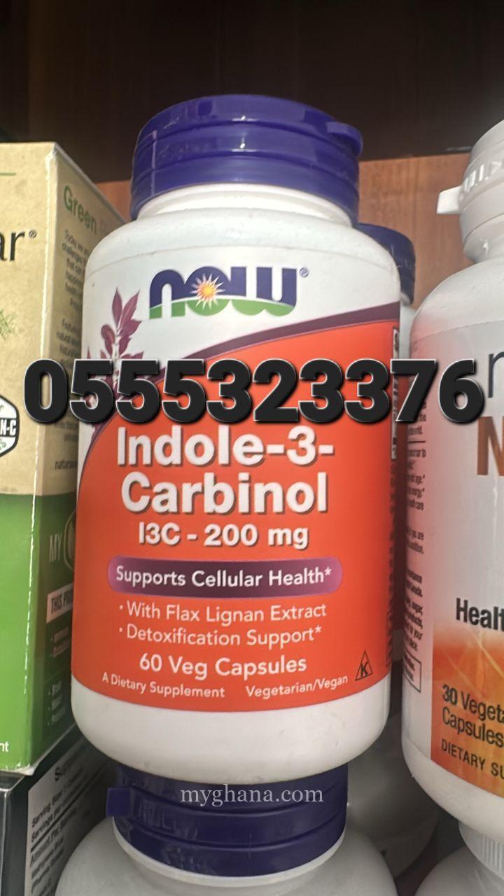 Now Indole-3-Carbinol (I3C) 200 mg