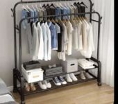 Clothes Rack with Shelves