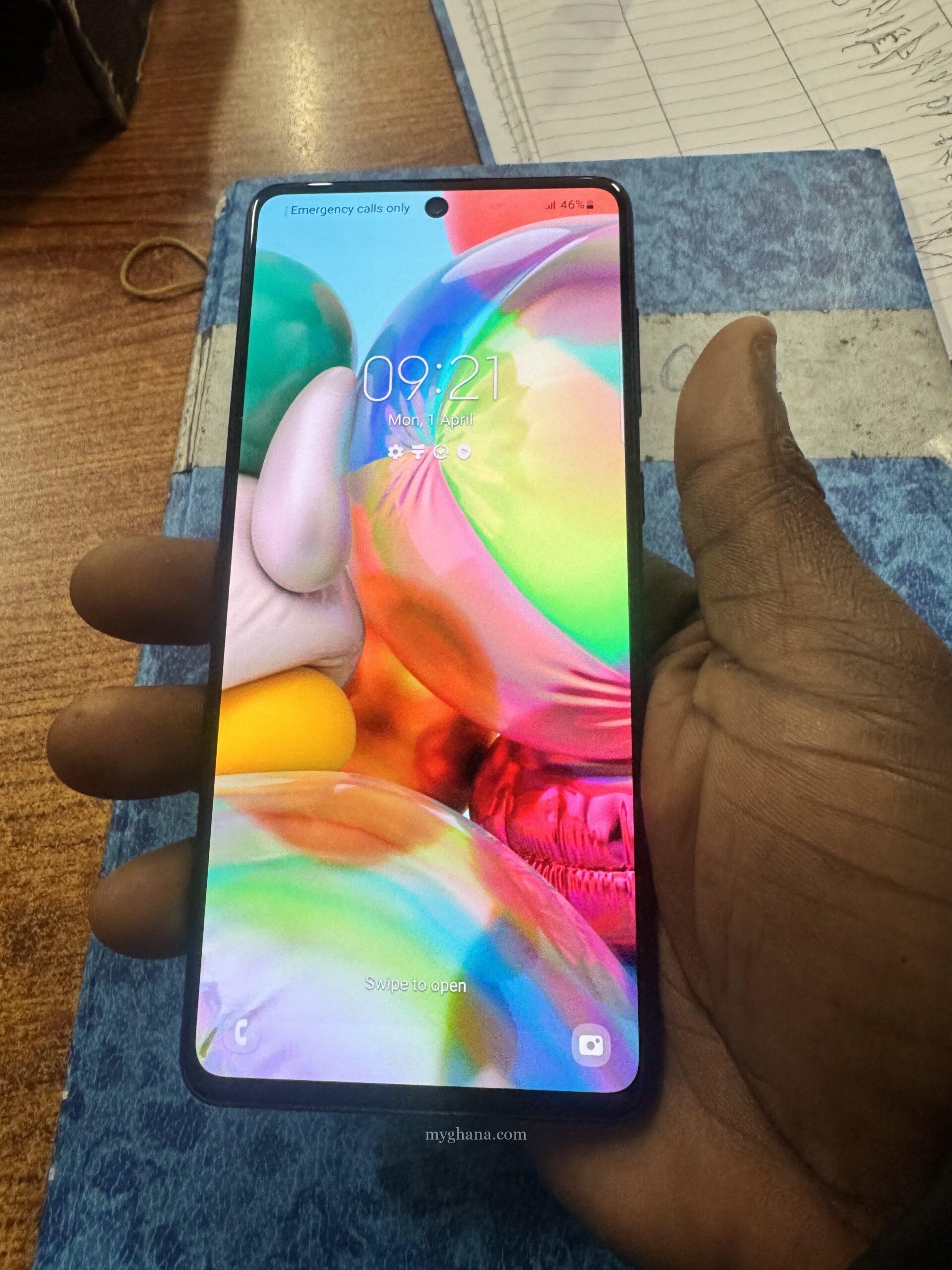 Samsung galaxy A71 dual sim