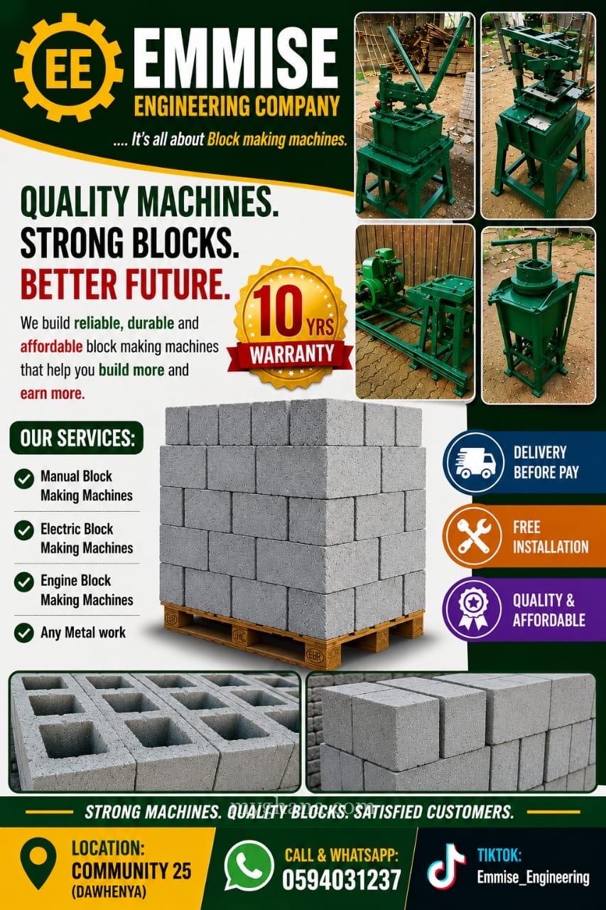 Block Making Machine
