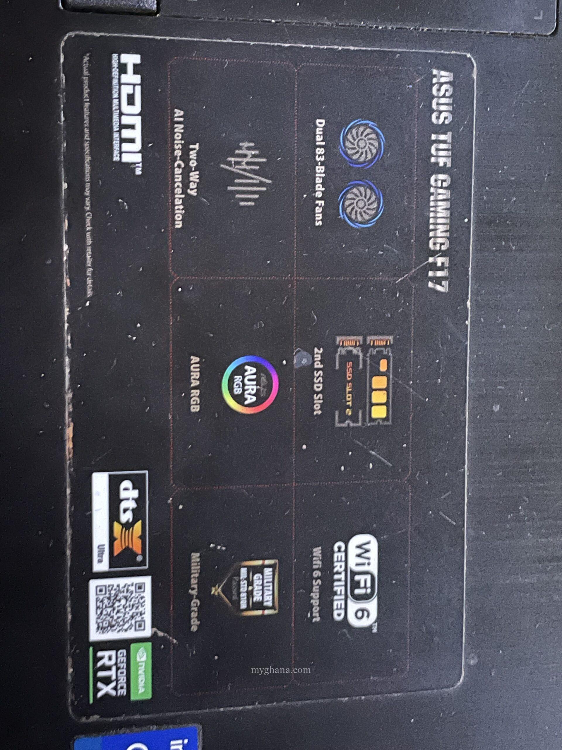 ASUS TUF GAMING F17