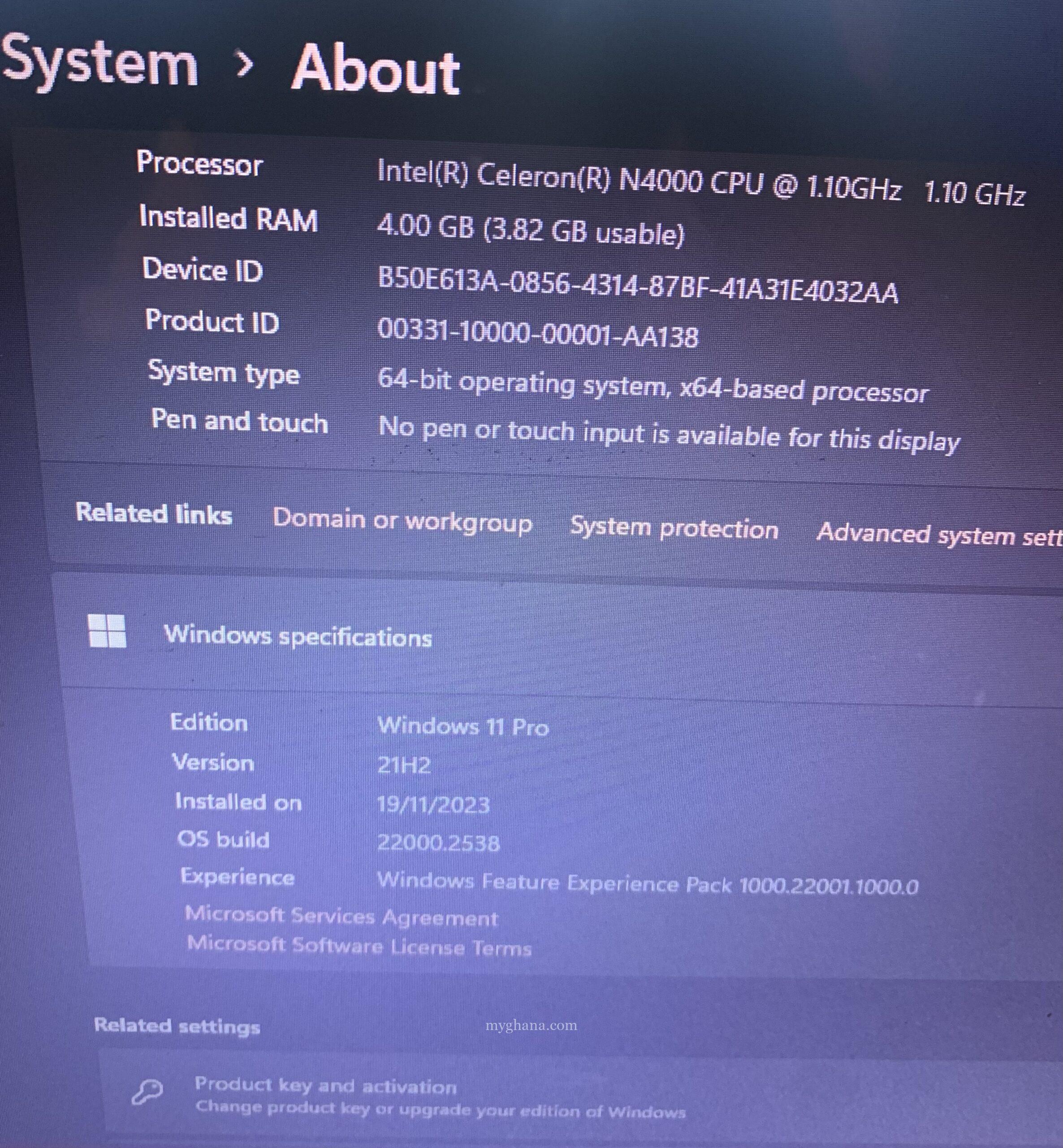 Hp laptop
