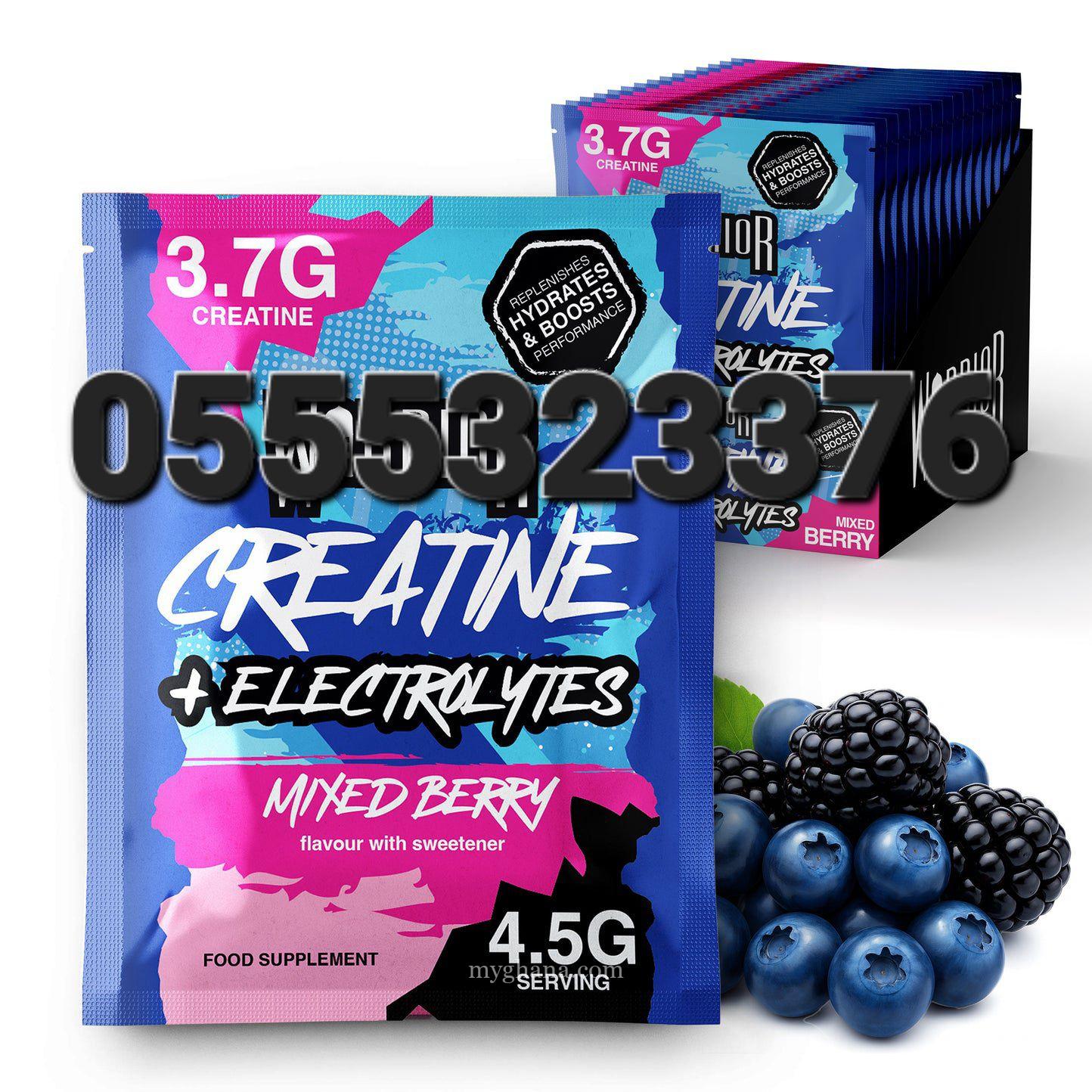 Warrior Creatine Monohydrate + Electrolytes In Ghana