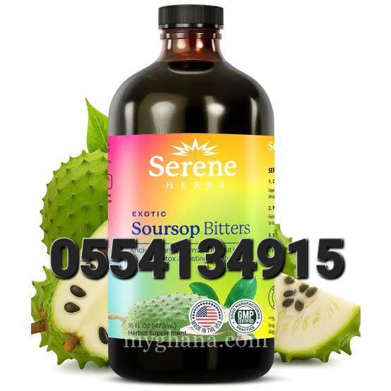 Serene Herbs Soursop Bitters In Ghana