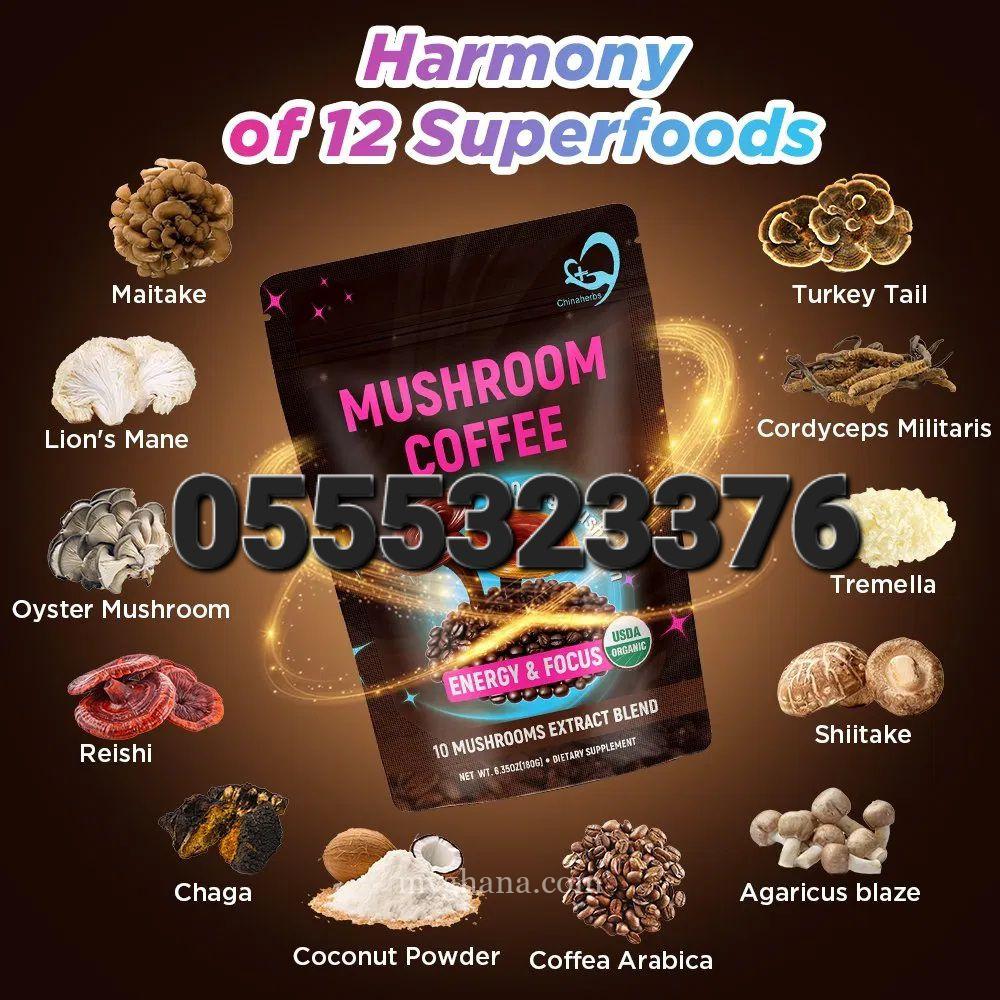 Mushroom Coffee Energy and Focus 180g
