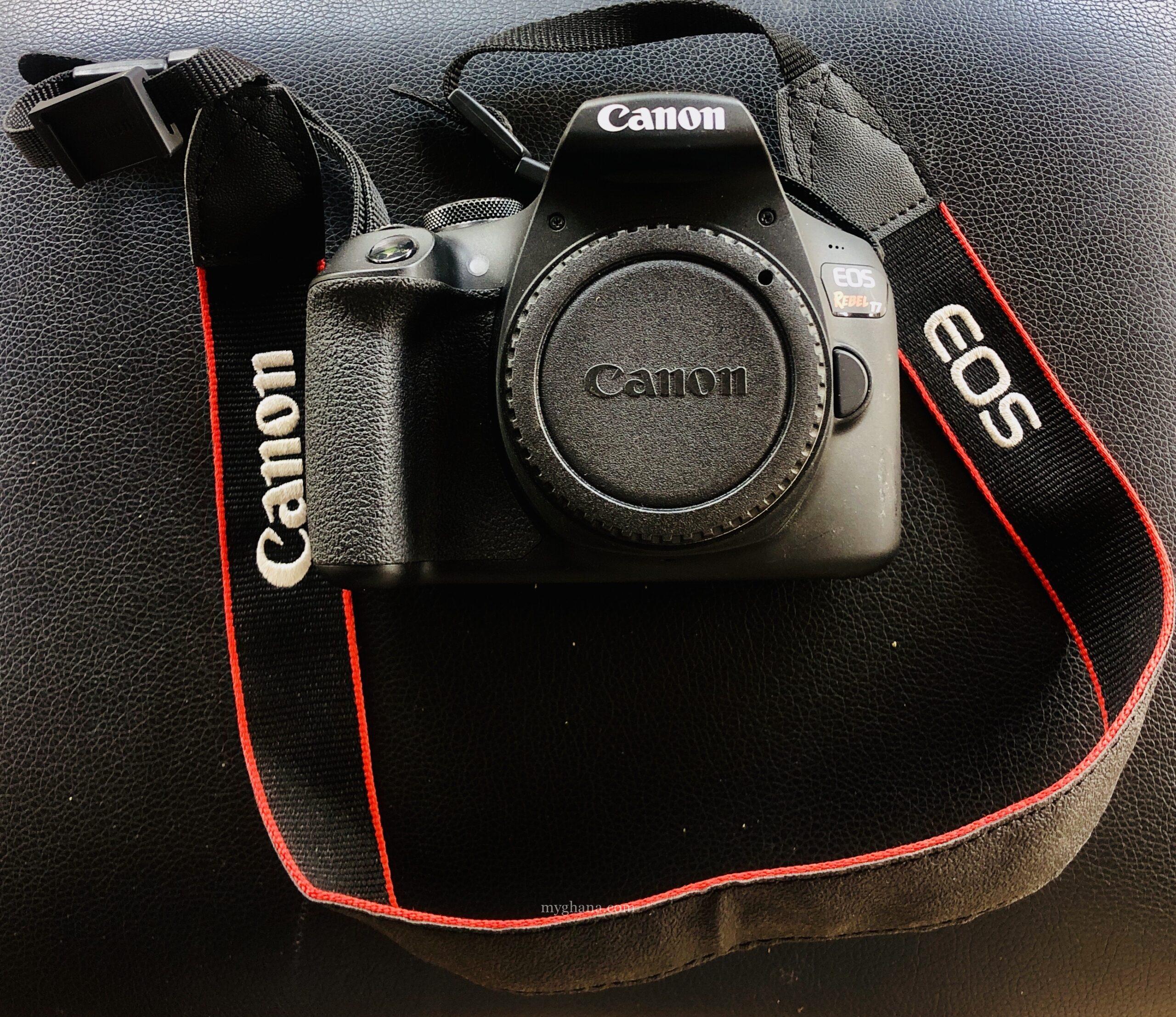 Canon EOS 1500D/Rebel T7 DSLR Camera + 2 Lenses Tripod Case