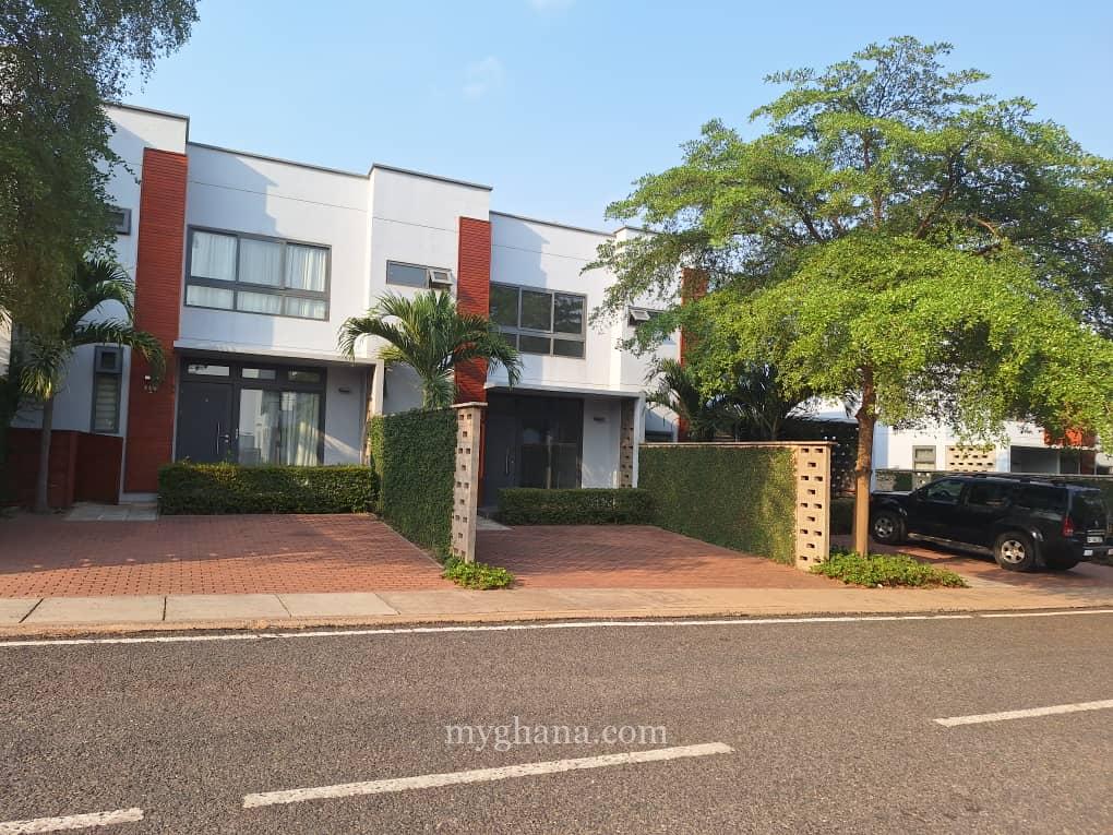 Executive 2 bedroom semi-detached townhouse for sale at Ayimensa, Accra